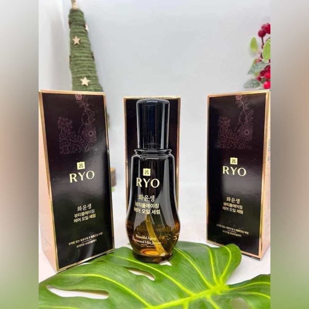 Ryo Hwayoon Beautiful Aging Fermented Hair Oil 100ml Shine Volume Care K-Beauty